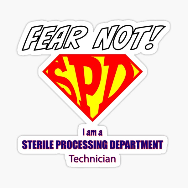 SPD Tech Badge Reel SPD Tech Badge Holder Sterile Processing Technician  Sterile Processing Tech Nacho Average SPD Tech 