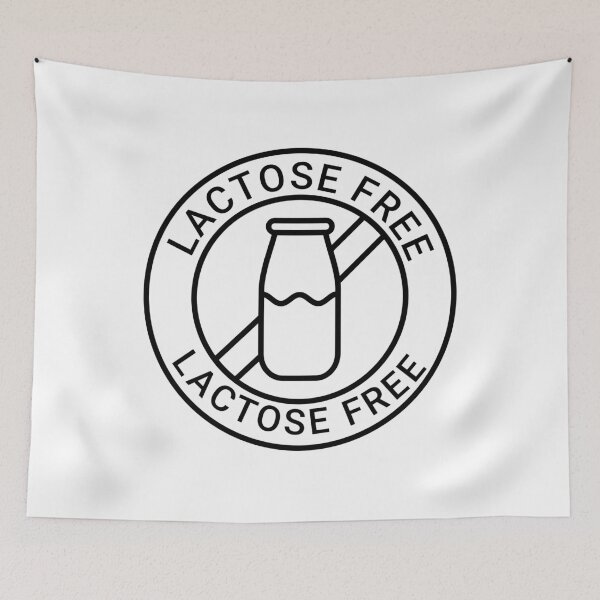 Item preview, Lactose free logo designed and sold by GlutenFreeTee.