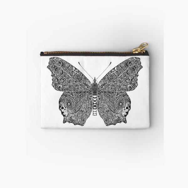 Aperçu de l'œuvre conception d'art papillon ornée et gothique créée et vendue par ecosimon.