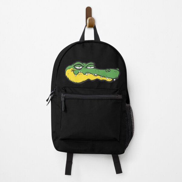 Item preview, A cartoon style artwork of a lazy alligator designed and sold by crazycollective.
