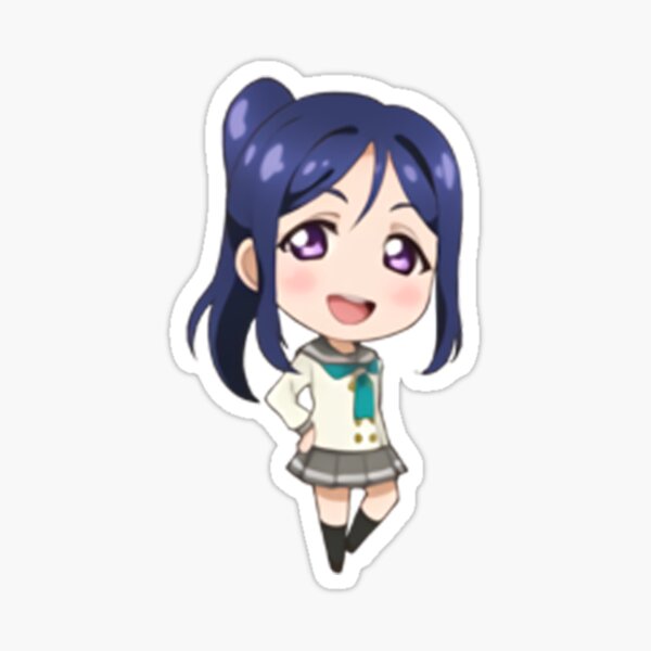Vista previa del artículo con la obra «Matsuura Kanan Chibi», diseñado y vendido por FlareTheVulpix.
