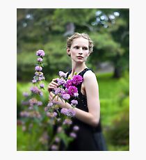 Flower Girl Photographic Print