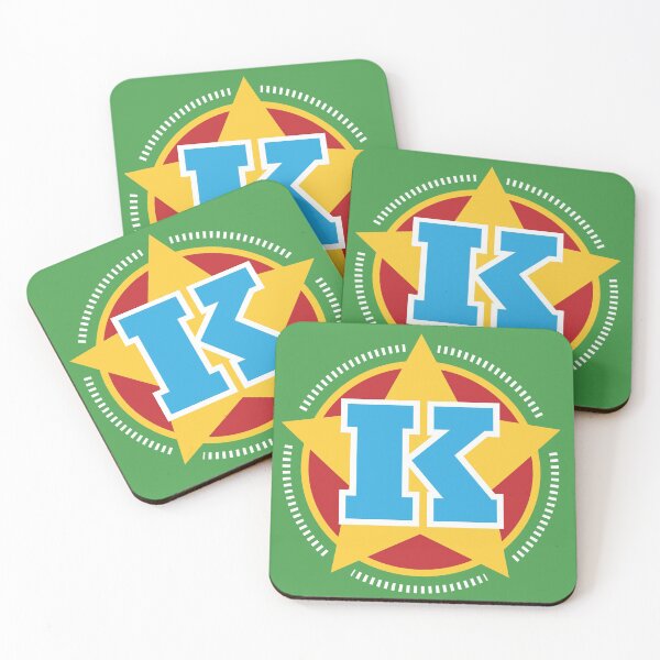 Item preview, Superhero Letter K. Star and stripes designed and sold by mgulin.