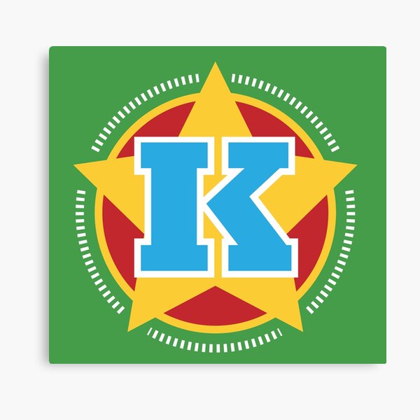 Item preview, Superhero Letter K. Star and stripes designed and sold by mgulin.