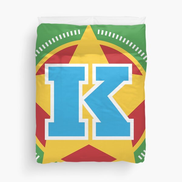 Item preview, Superhero Letter K. Star and stripes designed and sold by mgulin.