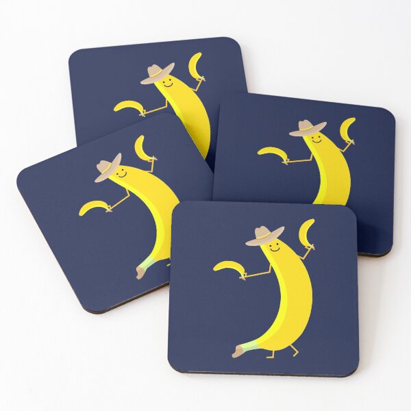 Item preview, Funny banana as a cowboy designed and sold by spontania.