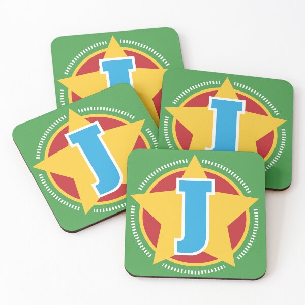 Item preview, Superhero Letter J. Star and stripes designed and sold by mgulin.