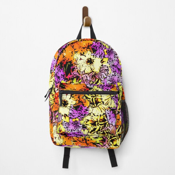 Item preview, Floral Medley Purple Yellow Orange designed and sold by Designs By YL.