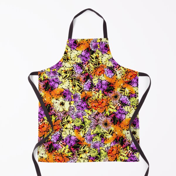 Item preview, Floral Medley Purple Yellow Orange designed and sold by Designs By YL.