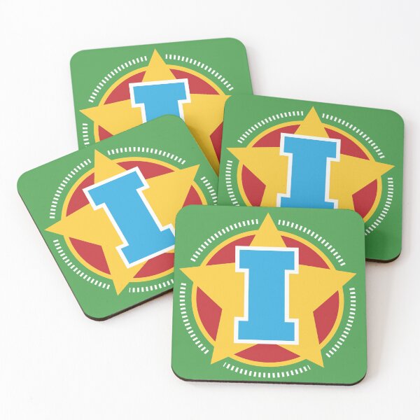 Item preview, Superhero Letter I. Star and stripes designed and sold by mgulin.