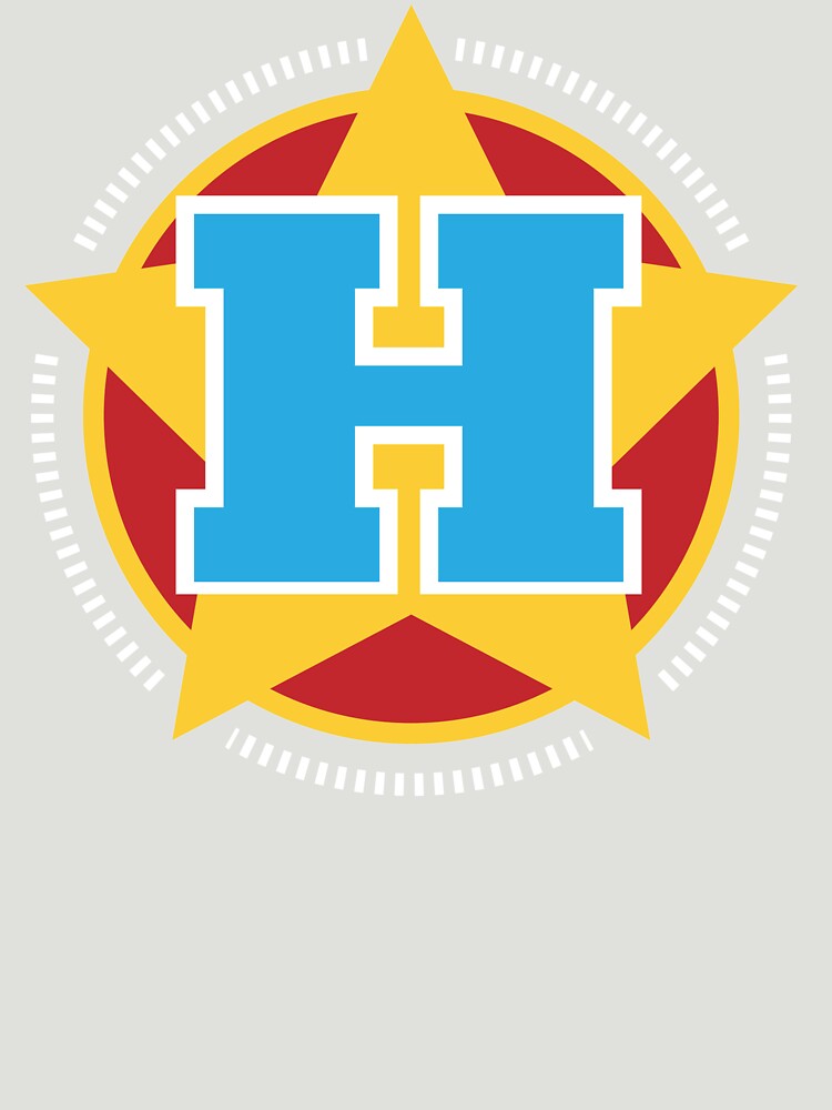 Thumbnail 2 of 2, Kids T-Shirt, Superhero Letter H. Star and stripes designed and sold by mgulin.