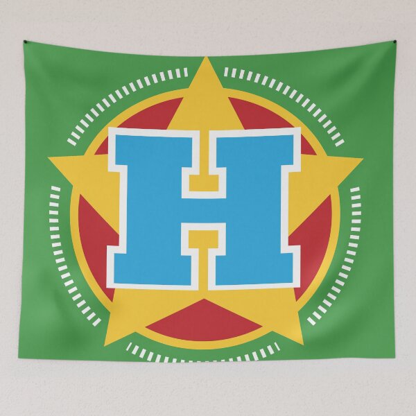 Item preview, Superhero Letter H. Star and stripes designed and sold by mgulin.
