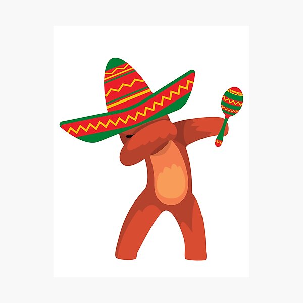 Item preview, Cinco de Mayo Dabbing Animal designed and sold by Sweet-A-Dsignz.