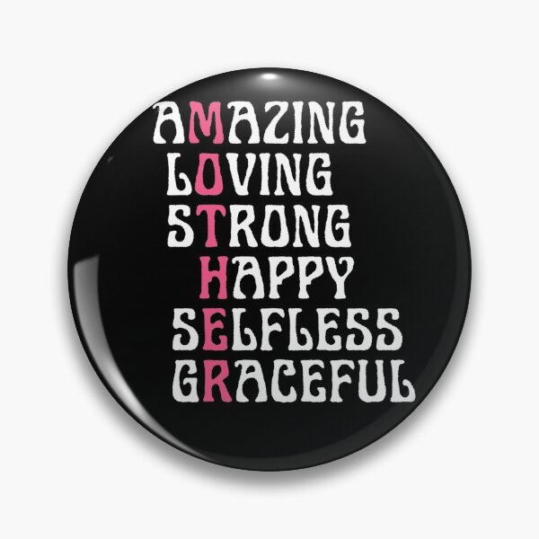 Item preview,  Mother, amazing, loving, strong, Happy,  designed and sold by HAMSAN'S  STORE.