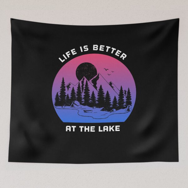 Item preview, Life Is Better At The Lake. designed and sold by T-mess.
