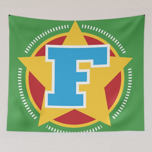 Item preview, Superhero Letter F. Star and stripes designed and sold by mgulin.