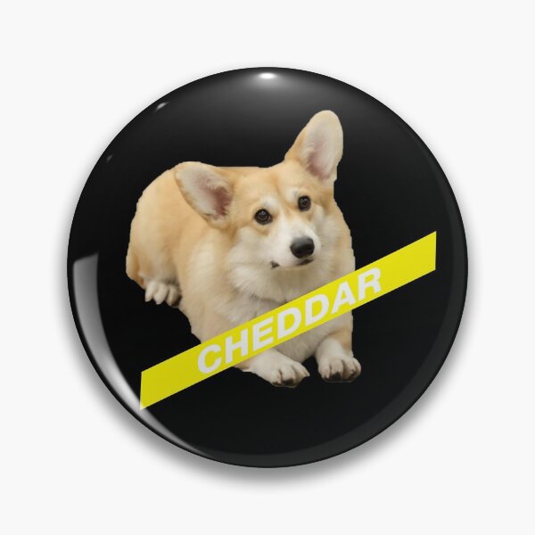 Artikelvorschau, Cheddar der Hund entworfen und verkauft von acciodesigns.