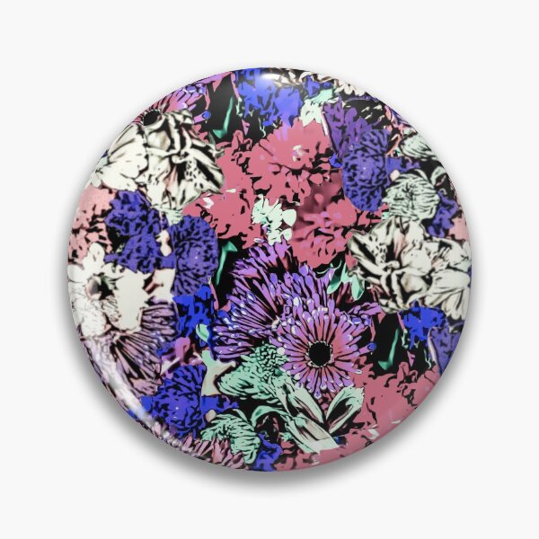 Item preview, Floral Medley Purples designed and sold by Designs By YL.