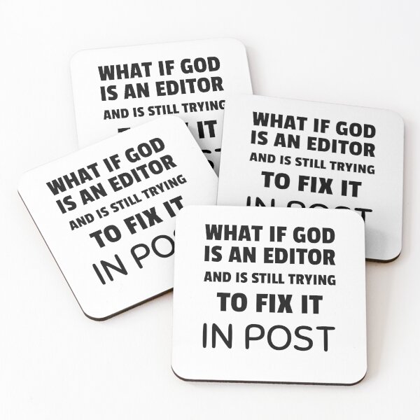 Item preview, What if God is an editor designed and sold by paclyy.