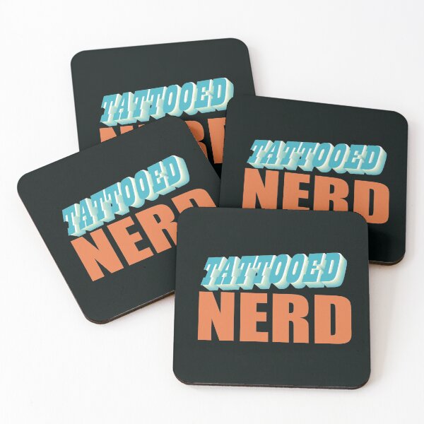 Item preview, Tattooed Nerd designed and sold by AnveeBubbles.