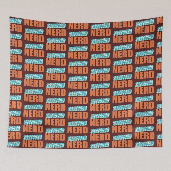 Item preview, Tattooed Nerd designed and sold by AnveeBubbles.