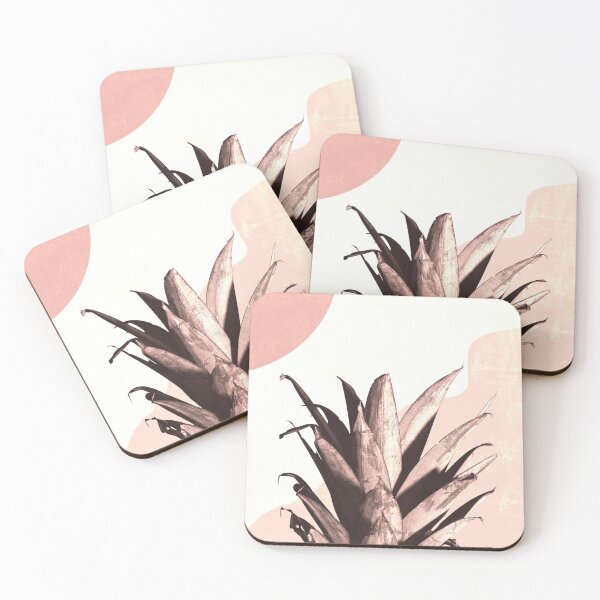 Item preview, Pineapple leaves_pink mood designed and sold by Elena Ivan - Papadopoulou.