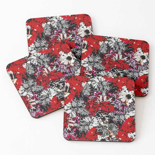 Item preview, Floral Medley Red designed and sold by Designs By YL.