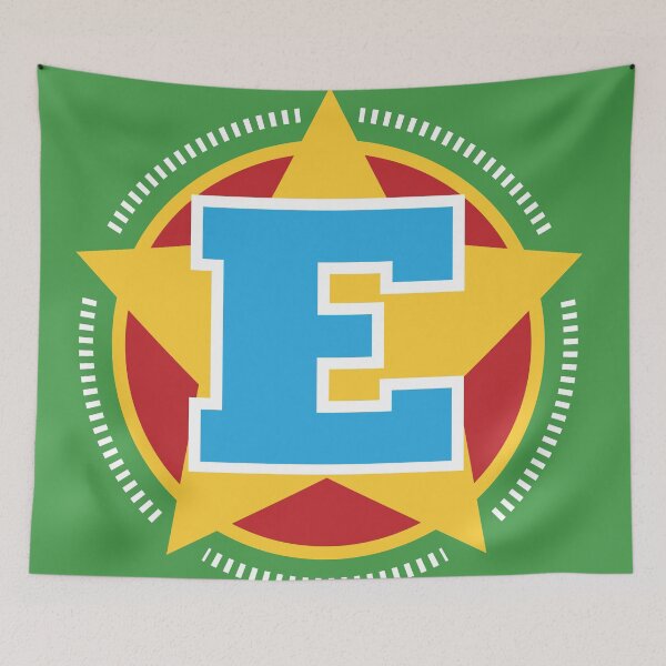 Item preview, Superhero Letter E. Star and stripes designed and sold by mgulin.