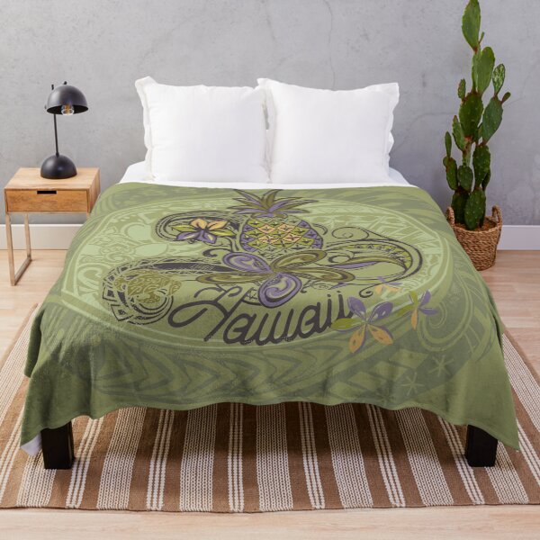 Item preview, Be A Hawaiian Pineapple Green Decal designed and sold by sunnthreads.