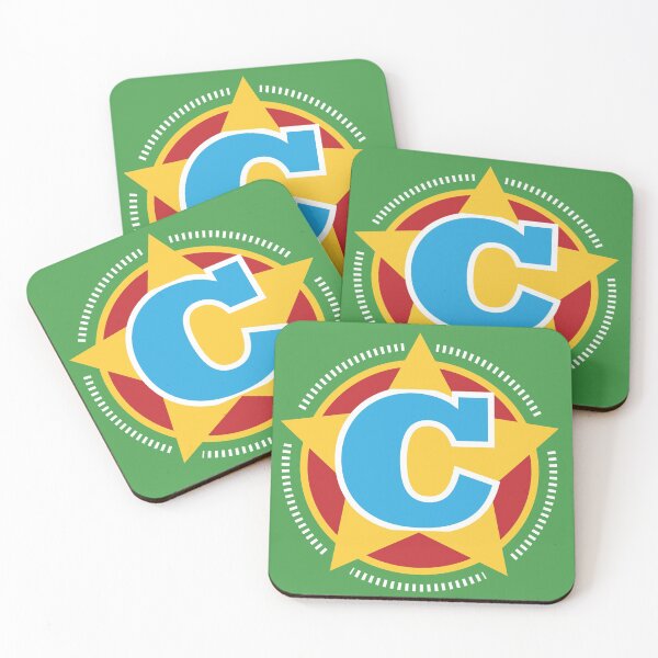 Item preview, Superhero Letter C. Star and stripes designed and sold by mgulin.