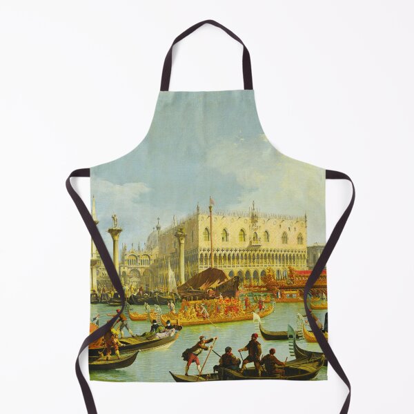 Item preview, The Bucintore Returning to The Molo on Ascension Day - Canaletto designed and sold by brushandframes.