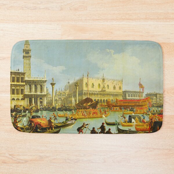 Item preview, The Bucintore Returning to The Molo on Ascension Day - Canaletto designed and sold by brushandframes.