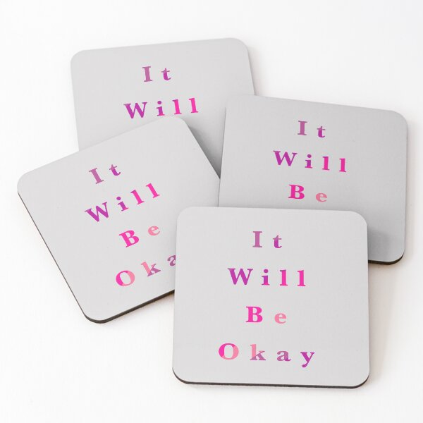 Item preview, It will be okay motto Text graphic designed and sold by Mona Tahan.