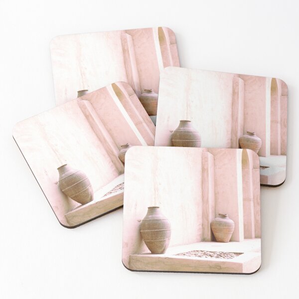 Item preview, Pink Clay Pots Arabian Architecture designed and sold by beaumontavenue.