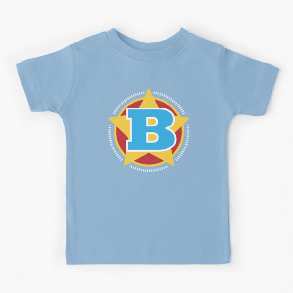 Superhero Letter B. Star and stripes Kids T-Shirt