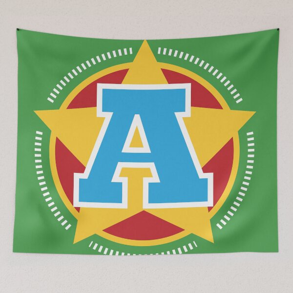 Item preview, Superhero Letter A. Star and stripes designed and sold by mgulin.