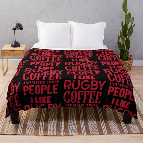 Item preview, I Like Rugby Coffee And Maybe Three People, Funny Rugby and Coffee Gift |Idea designed and sold by BigJackTees.