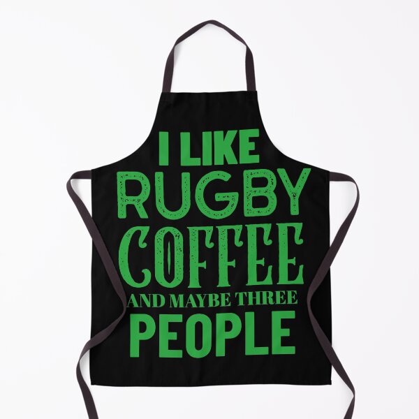 Item preview, I Like Rugby Coffee And Maybe Three People, Funny Rugby and Coffee Gift |Idea designed and sold by BigJackTees.
