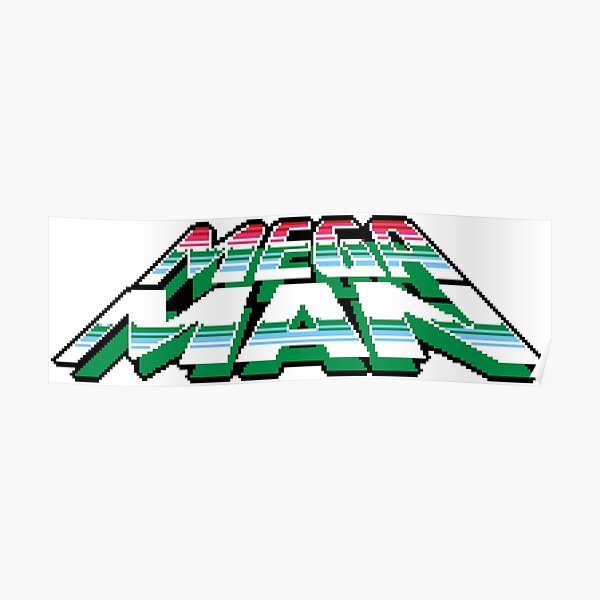 Mega Man Poster By Craig64 Redbubble