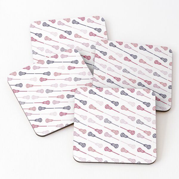 Item preview, Pink and Purple Diagonal Lacrosse Sticks Pattern designed and sold by Susan Says.