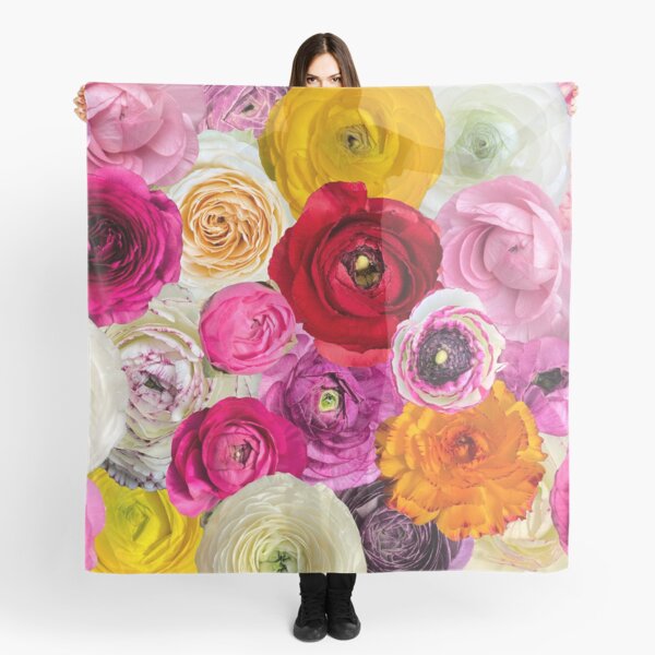 Item preview, I love Ranunculus flower collage  designed and sold by Iheartrecords.