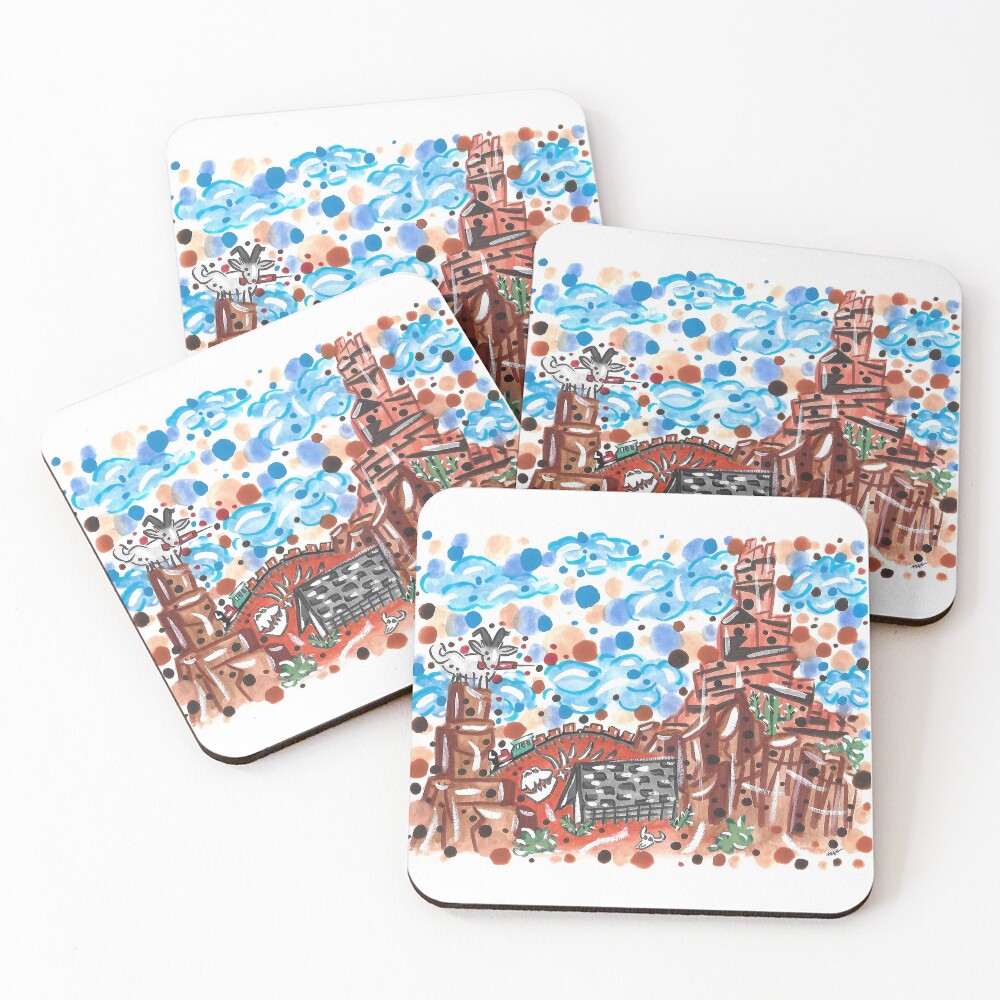 Item preview, Coasters (Set of 4) designed and sold by HollyFlora.