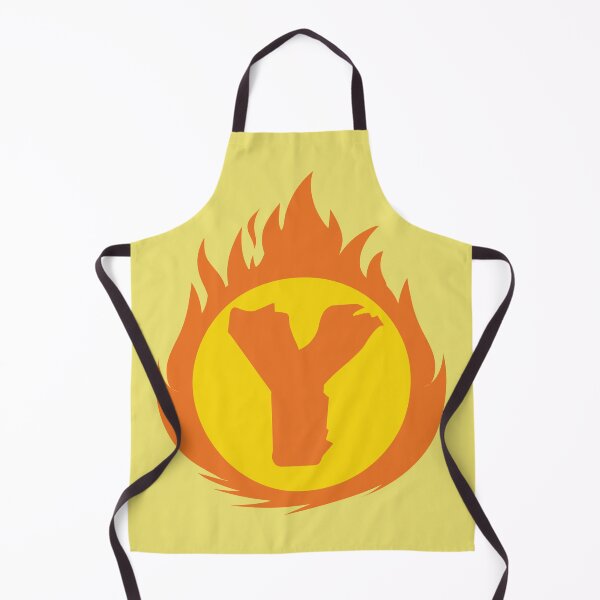 Item preview, Superhero Letter Y. Fire Insignia designed and sold by mgulin.