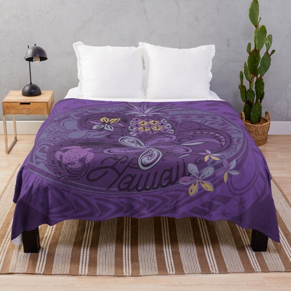 Item preview, Be A Hawaiian Pineapple Purple Decal designed and sold by sunnthreads.