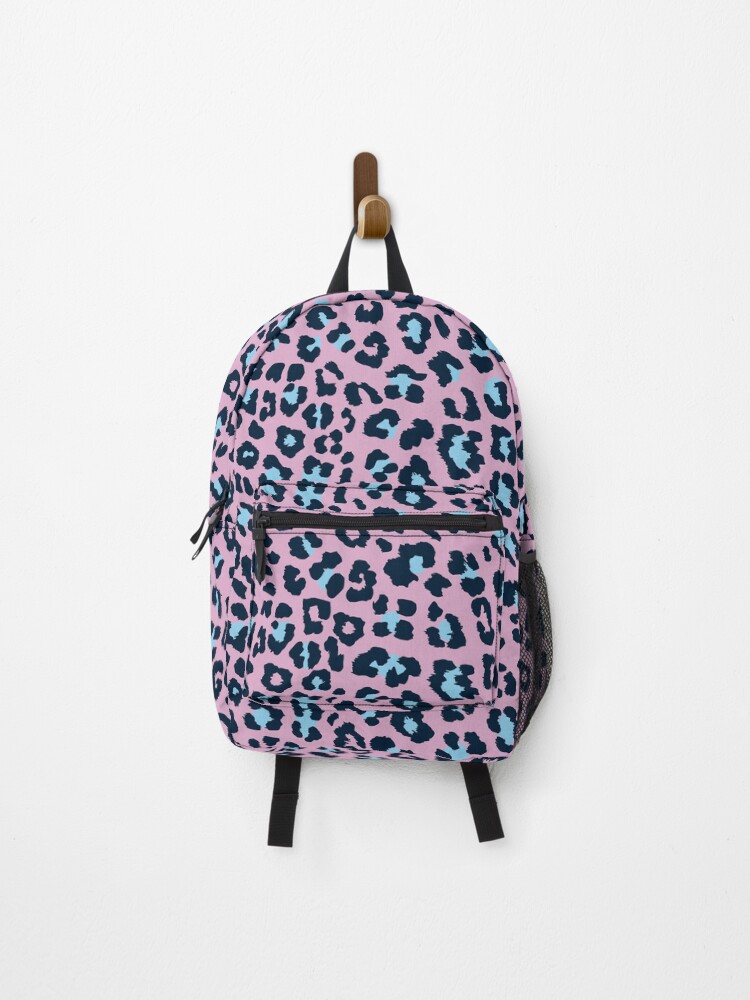 Thumbnail 1 of 3, Backpack, Trans Pride Leopard Pattern designed and sold by Buckley-Design.