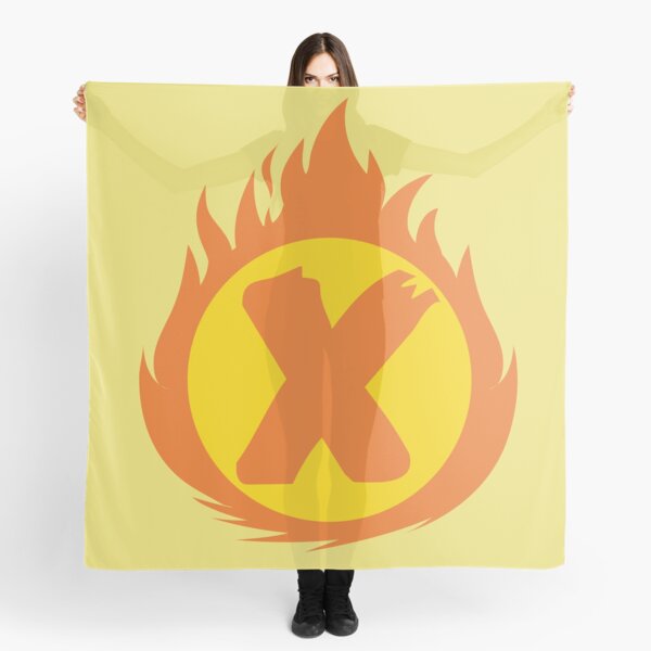 Item preview, Superhero Letter X. Fire Insignia designed and sold by mgulin.
