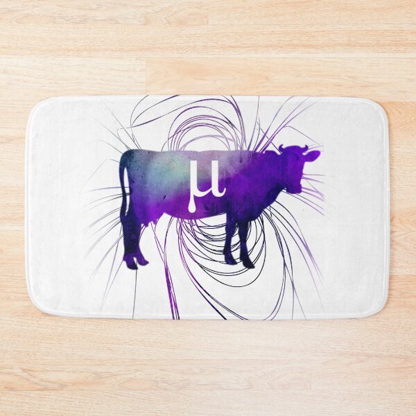 Item preview, Muon Subatomic Particle Cow Magnetic Field Design designed and sold by ScienceNStuff.
