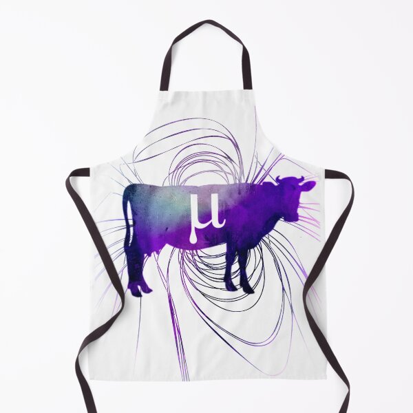 Item preview, Muon Subatomic Particle Cow Magnetic Field Design designed and sold by ScienceNStuff.