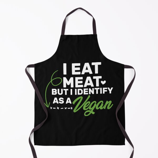 Item preview, I Eat Meat But I Identify As A Vegan: vegetables style For veggie lover designed and sold by Houssemanthony.