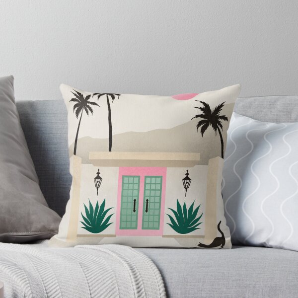 Item preview, Palm Springs Home – Pink & Green designed and sold by Cat Coquillette.
